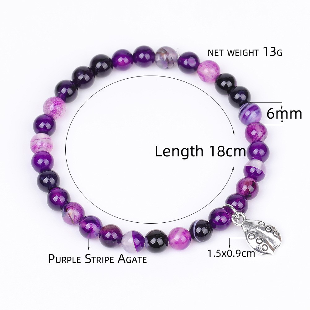 Beaded Bracelets w/Charm