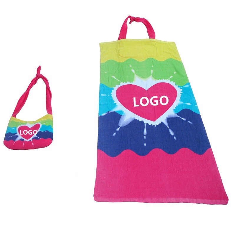 2-in-1 Beach Towel and Tote Bag
