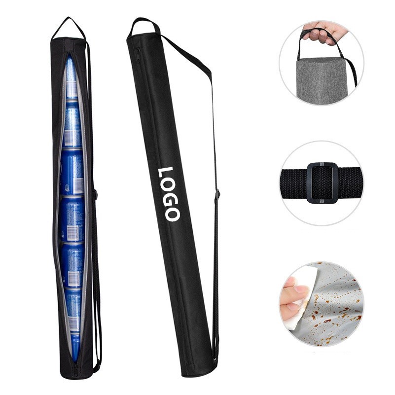 7 Can Waterproof Golf Cooler Sleeve Beer Insulated Bag