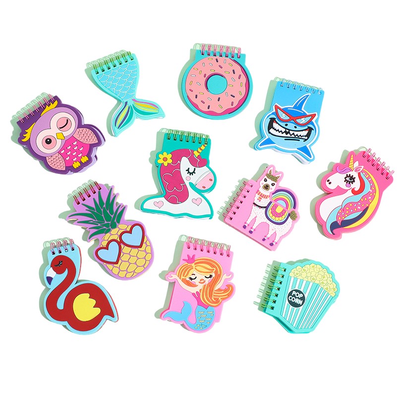 PVC Soft Cover Cartoon Notepad