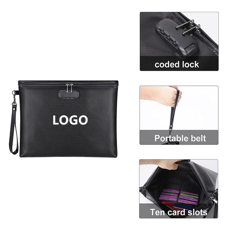 Smell-Proof Tobacco Storage Bag w/Combination Lock