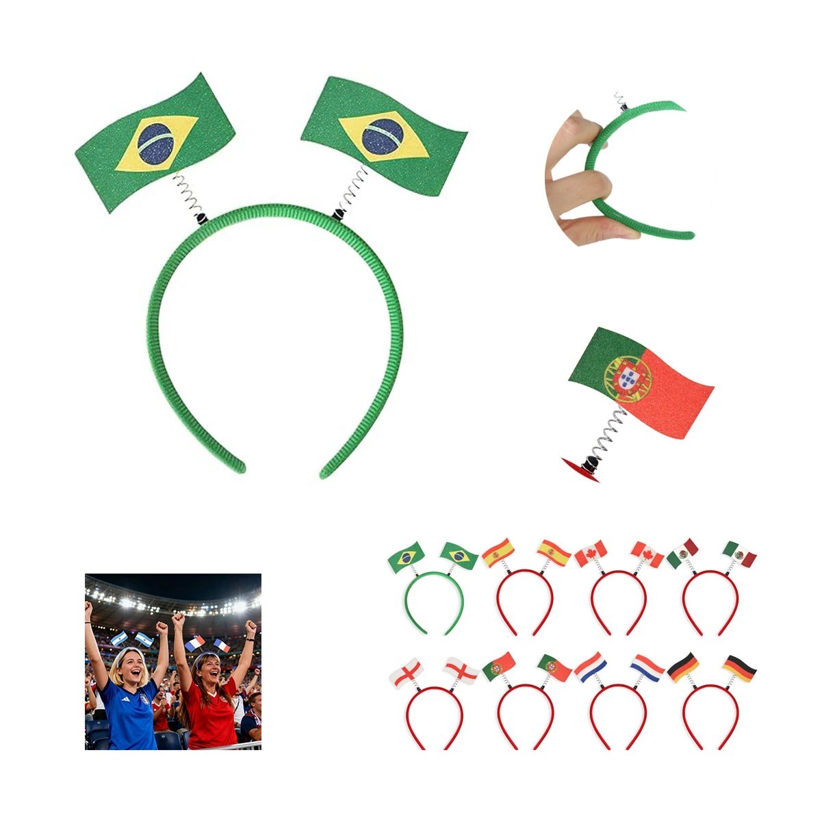 National Flag Spring Headband