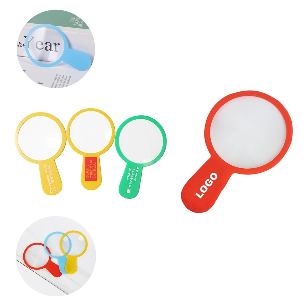 PVC Pocket Magnifier W/Handle