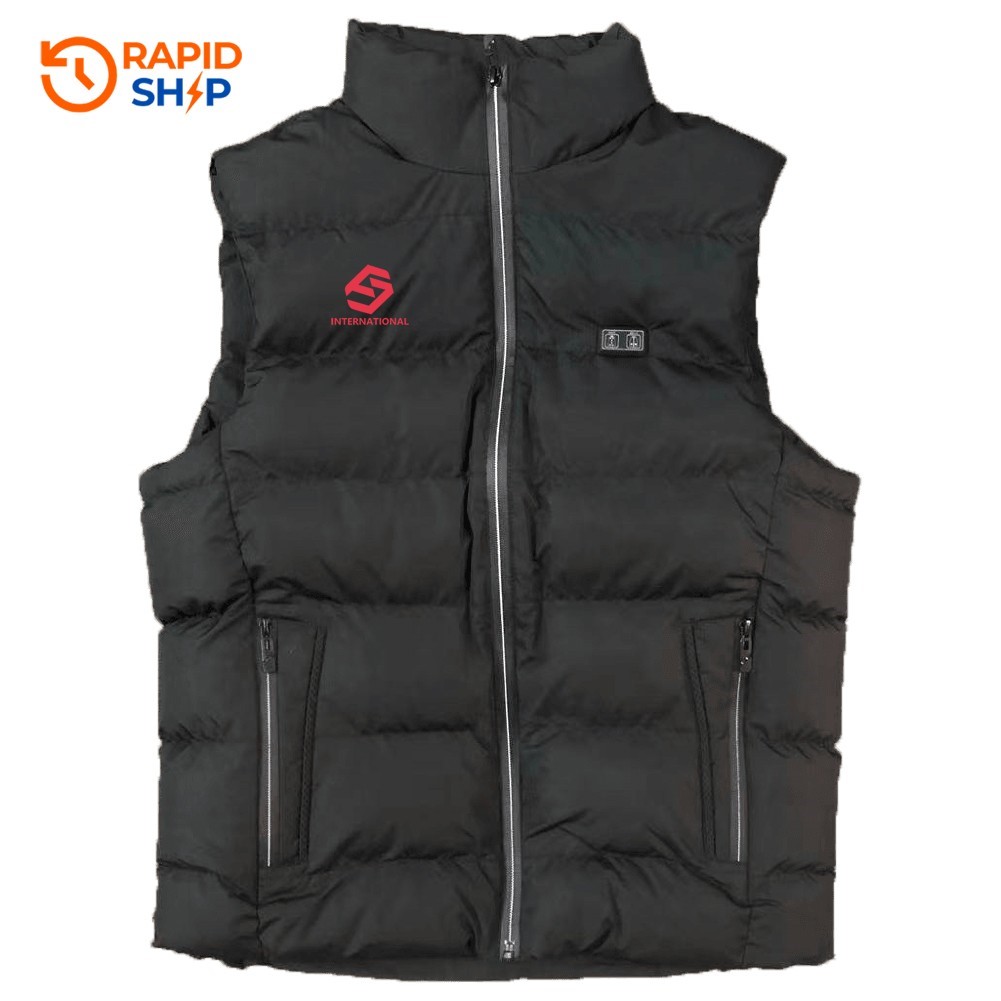 USB powered Heated Vest with Powerbank Dual Control