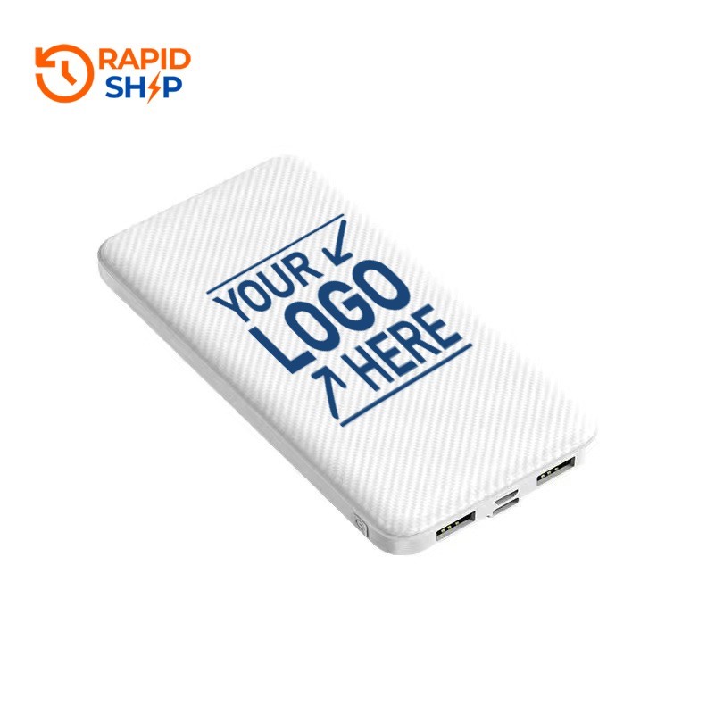 10000mAh Power Bank Portable Battery Double USB Output Double USB OUTPUT Type C Powerbank