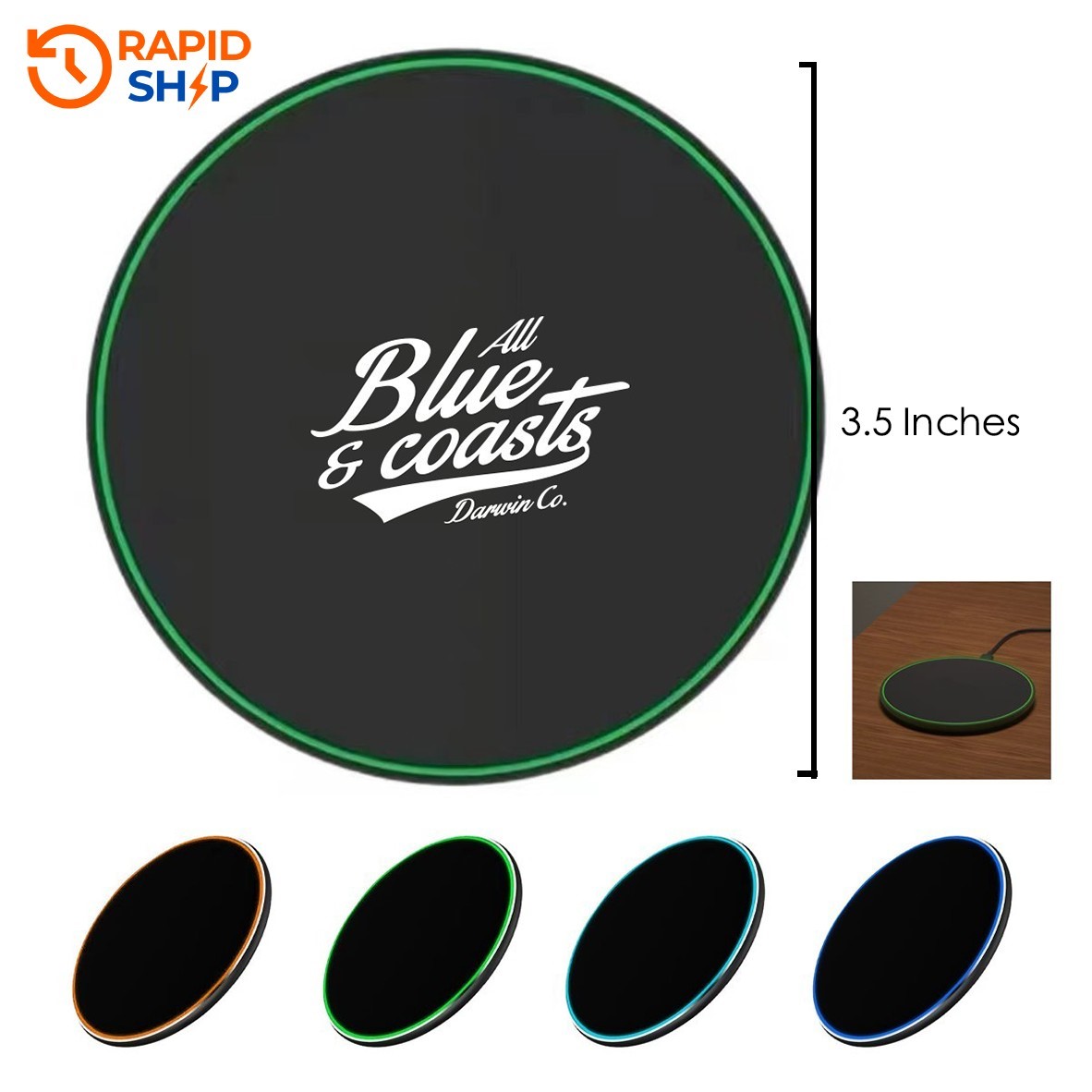15W Fast Charge Wireless Charging Pad
