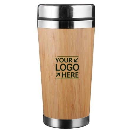 Bamboo Stainless Steel Travel Tumbler