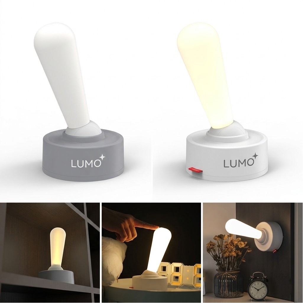 Joystick Switch LED Ambient Night Light for Bedroom