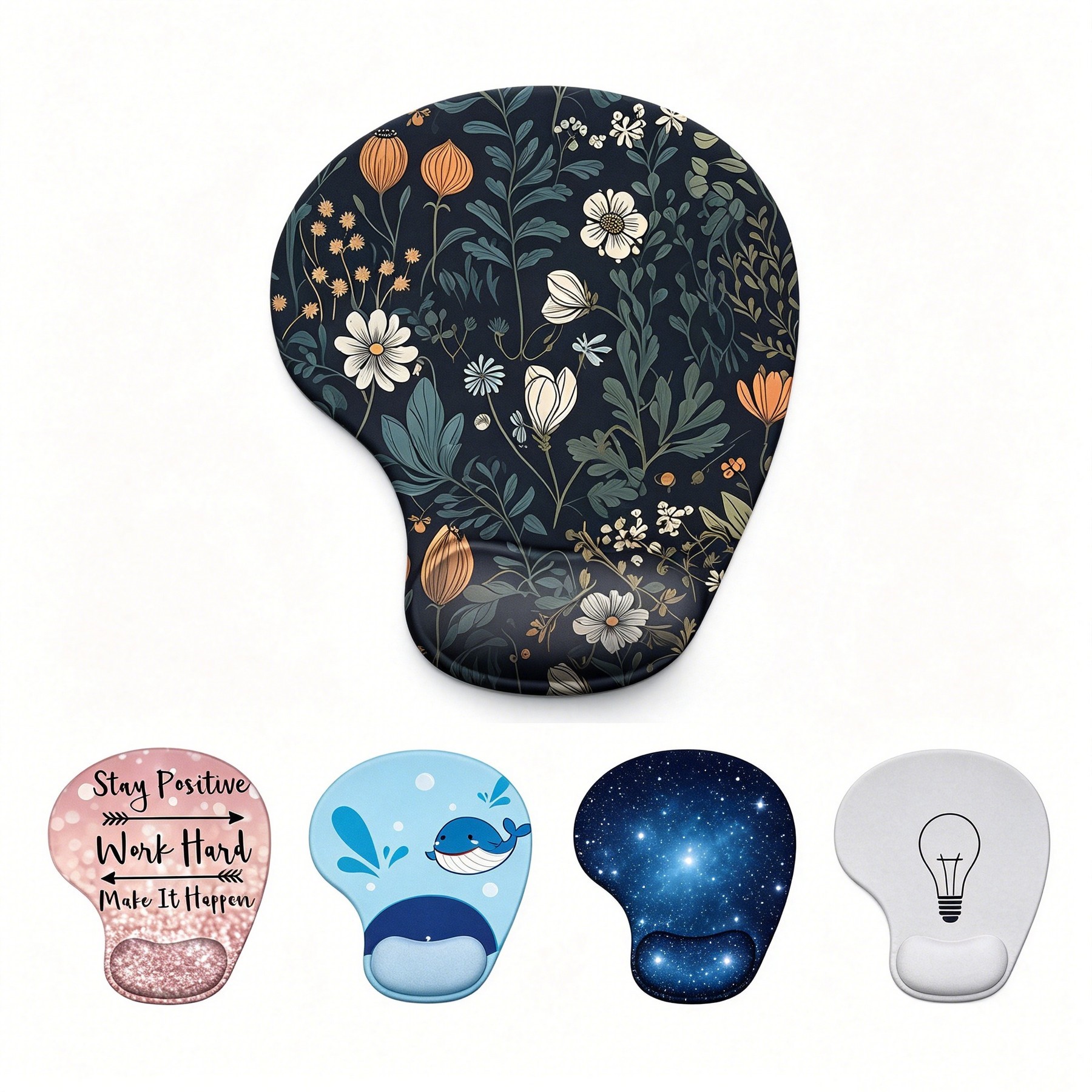 Cartoon Animal Silicone Mouse Wrist Rest Pad