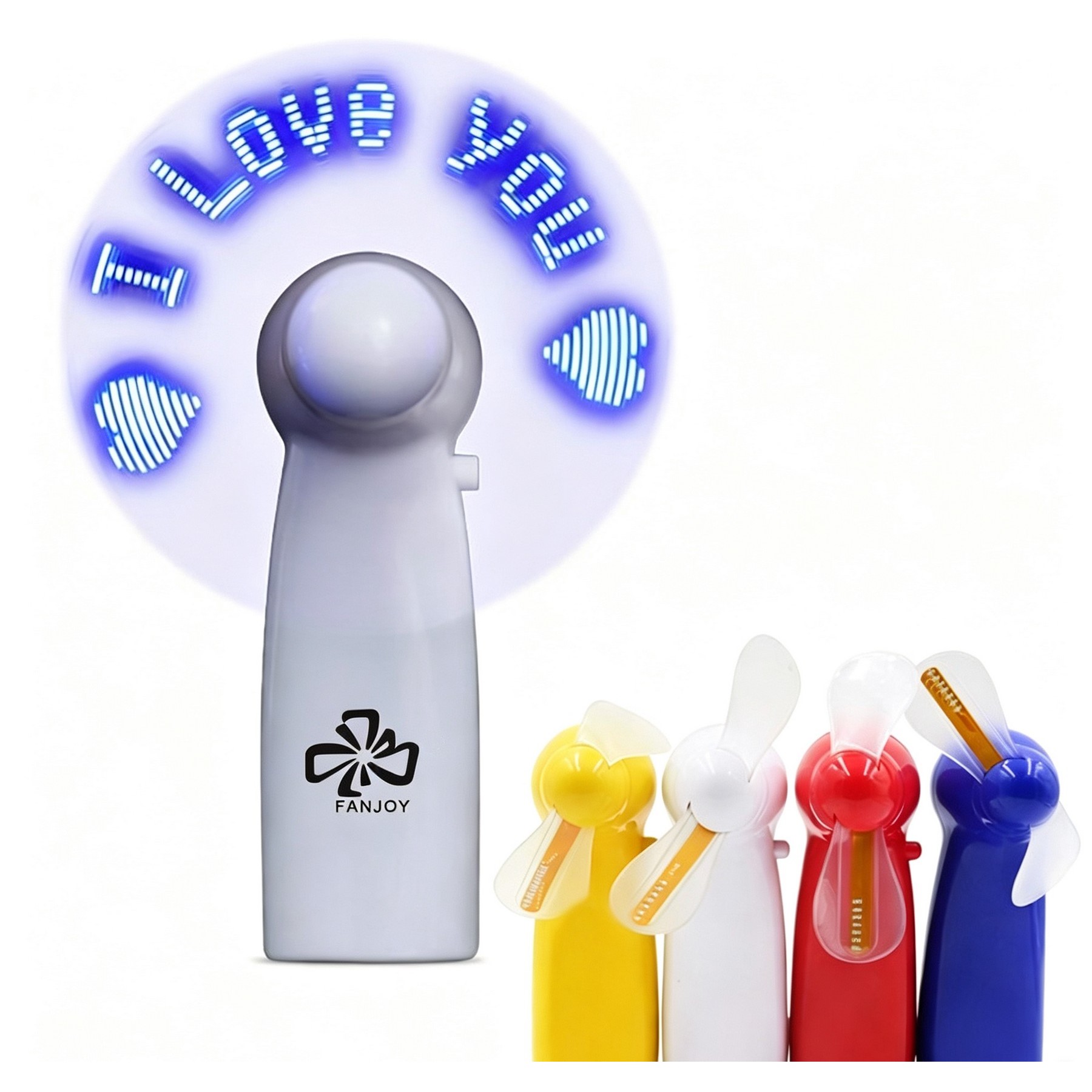 Programmable LED Message Fan