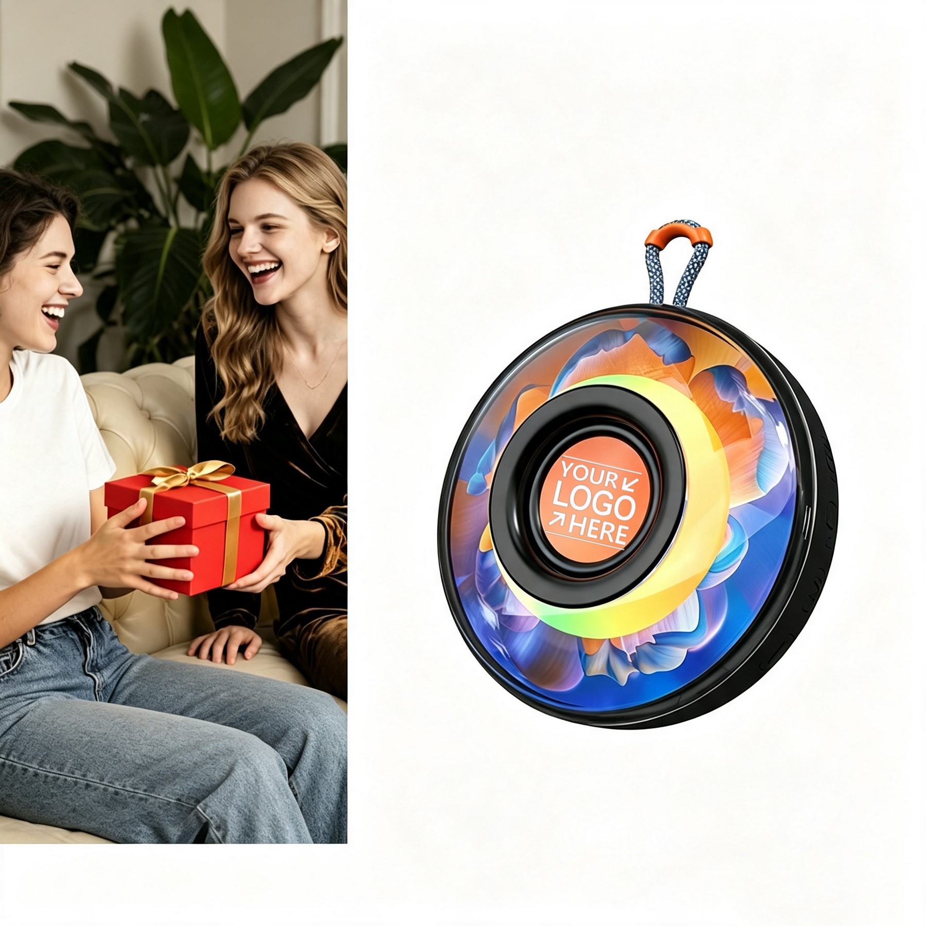 Disc Bluetooth Speaker