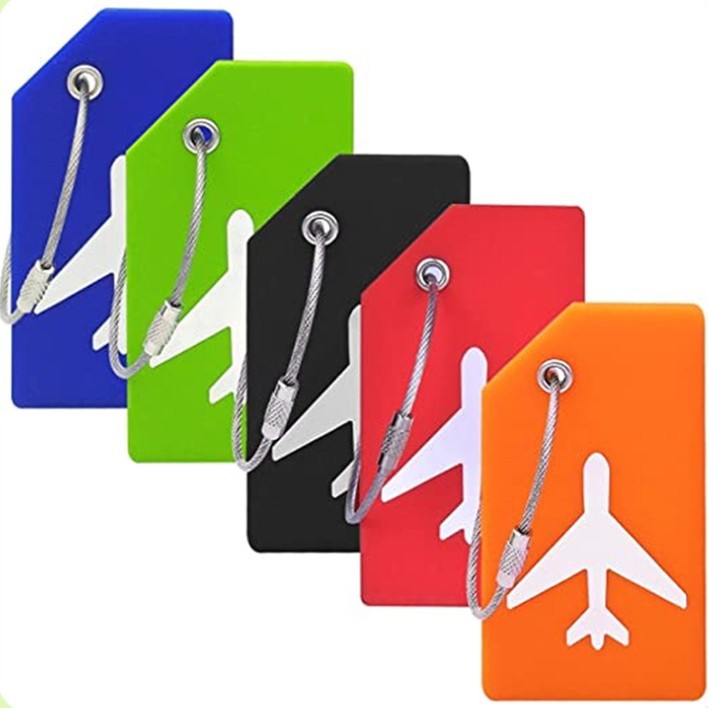 Silicone Luggage Tag – Boarding & Airline Travel Tag