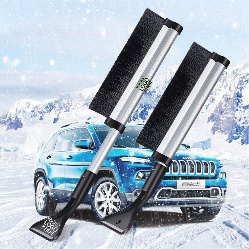 Extendable Automotive Car Window Snow Brush And Ice Scraper