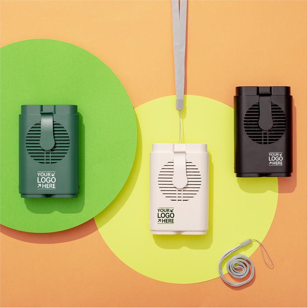2-in-1 Hands-Free Fan And LED Light