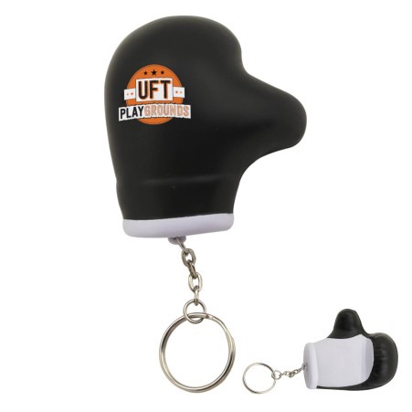 Boxing Glove Squeeze Toy Keychain