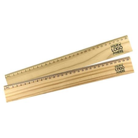 12-Inch Eco-Friendly Beechwood Ruler