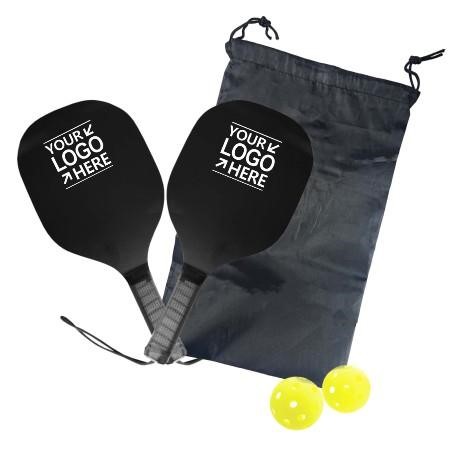 Complete Pickleball Set Ready For Fun And Games