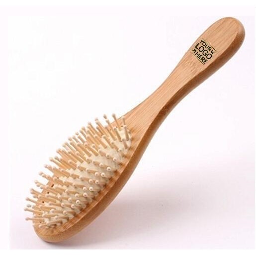 Scalp Massage Brush With Bamboo Handle