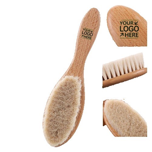 Beechwood Face Brush With Wool Bristles