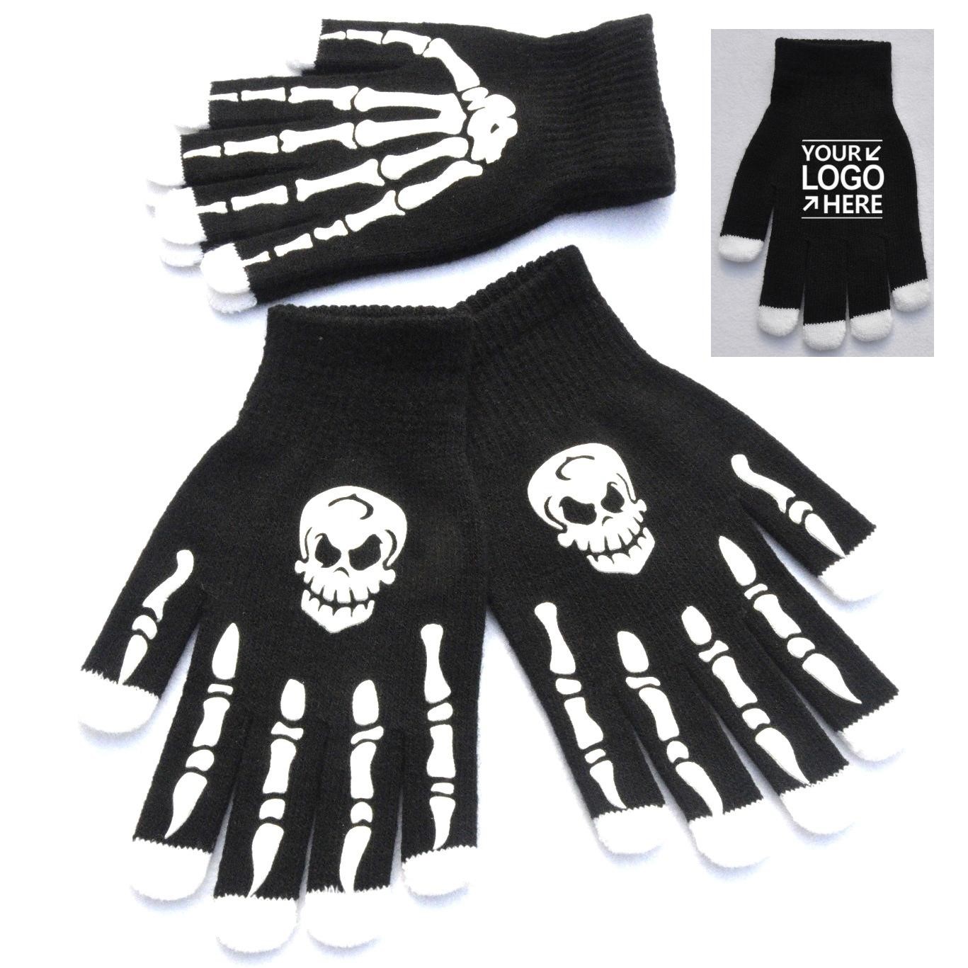 Gothic Skeleton Claw Gloves With Anti-Slip Palm