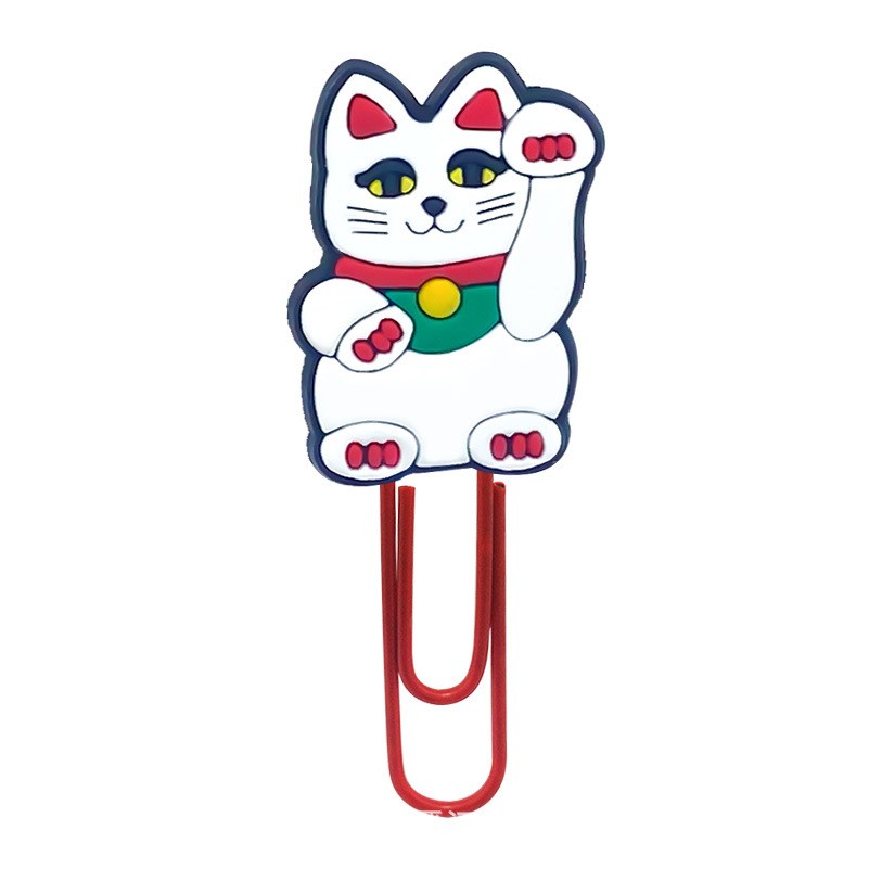 Cartoon PVC Clip Bookmarks