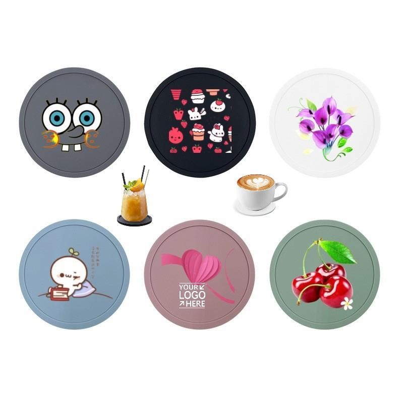 2.76" Silicone Drink Coaster