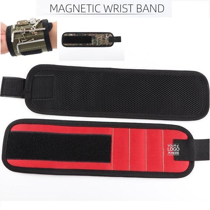 3-Row Magnetic Wristband For Nails And Screws