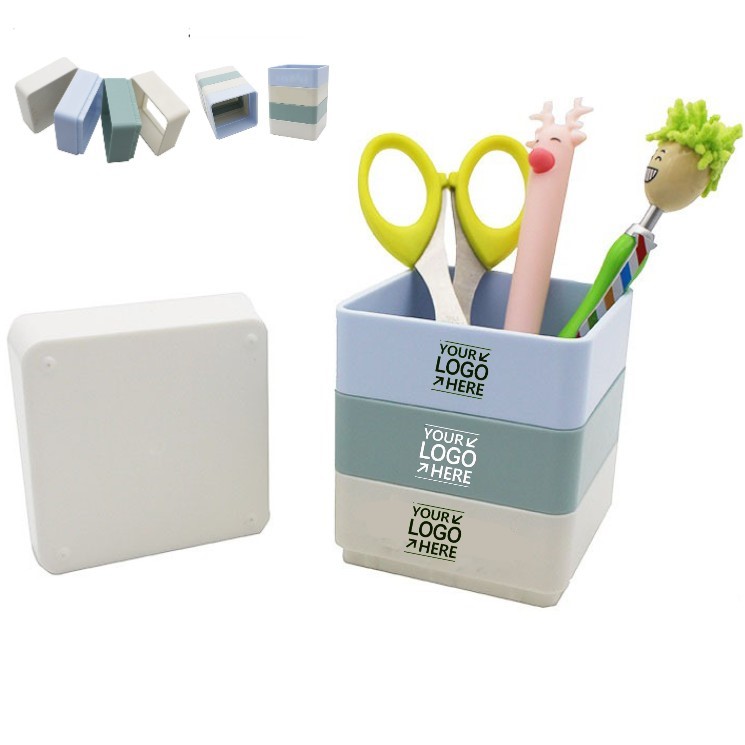 Promotional Stackable 4-Layer Pen Holder