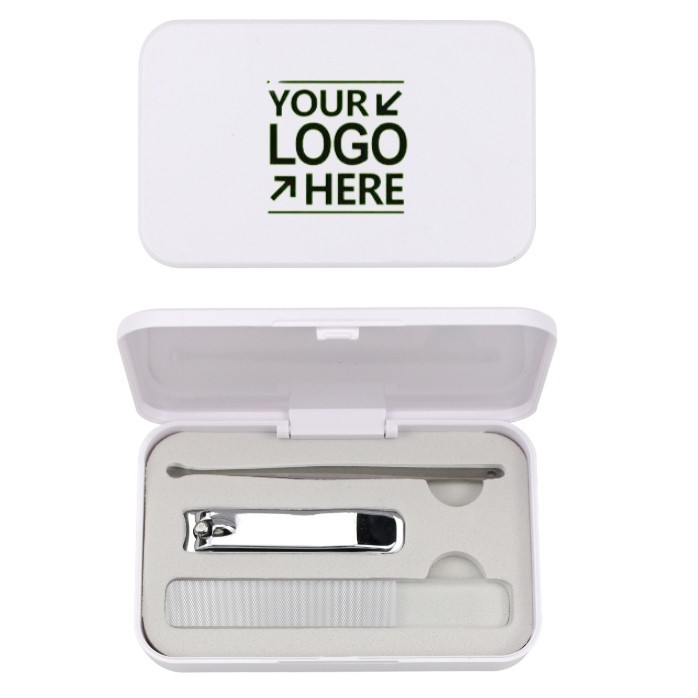 3-Piece Professional Nail Care Set With Portable Case