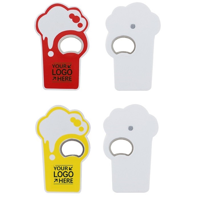 Magnetic Bottle Opener & Fridge Magnet With Beer Mug Design