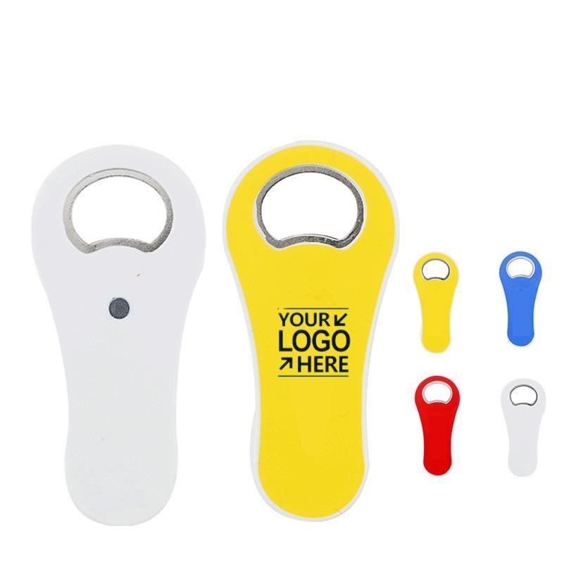 Plastic Beer Bottle Opener Magnet