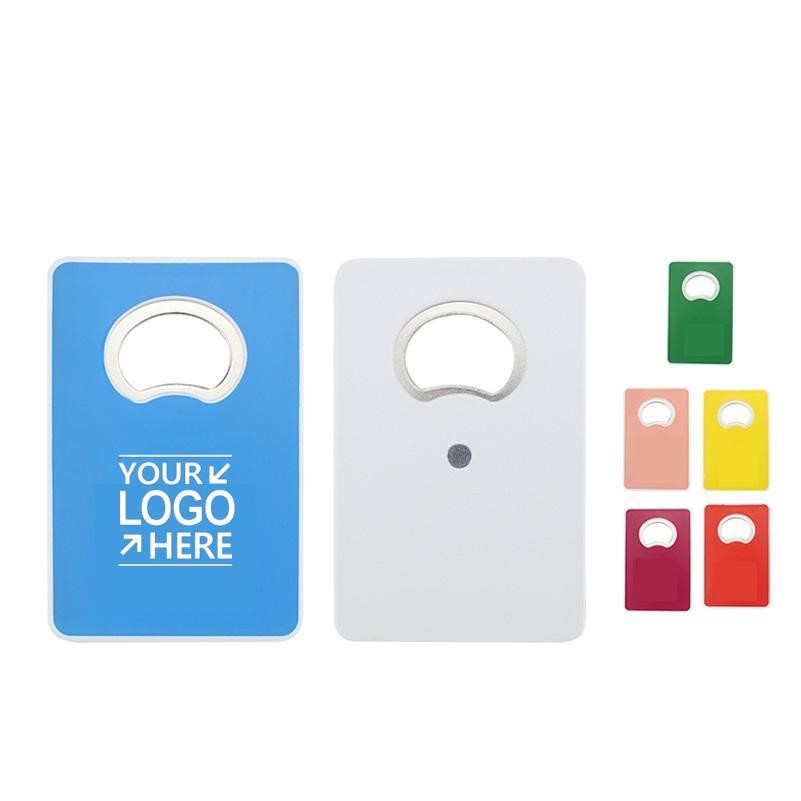 Rectangular Fridge Magnet Bottle Opener