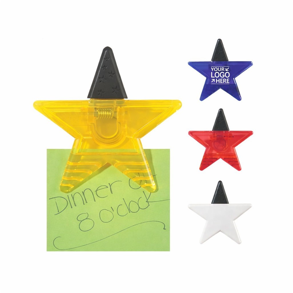 Extra Large Star Memo Clip With Strong Grip