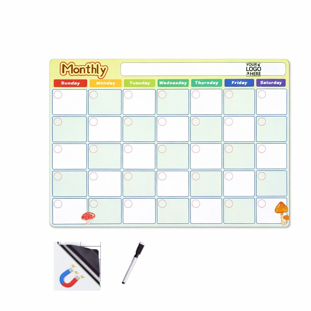 Monthly Fridge Calendar