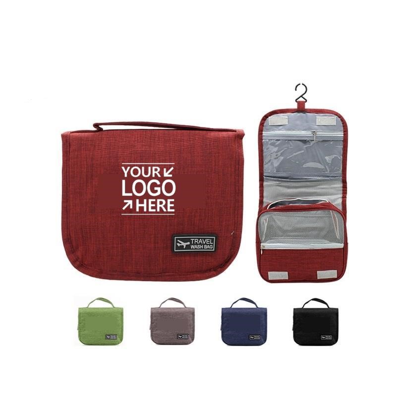 Oxford Cloth Hanging Toiletry Organizer