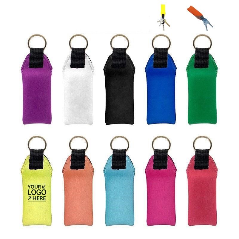 Neoprene Floating Keychain