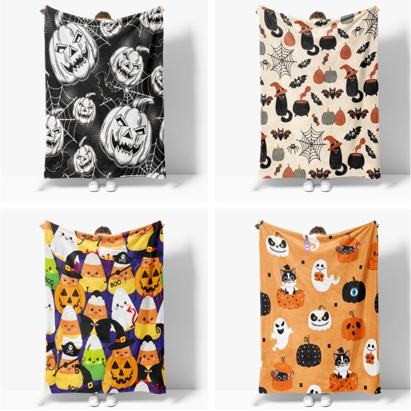 Soft Printed Flannel Fleece Blanket – 280GSM