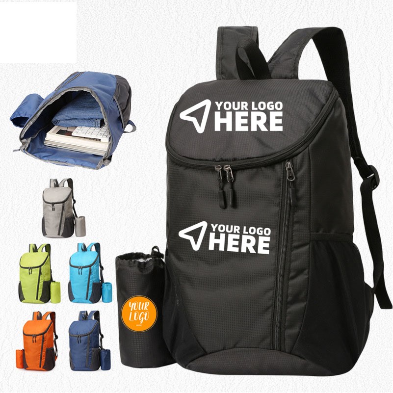 Folding Shoulder Bag Lightweight Folding Bag Waterproof Large Capacity Backpacks