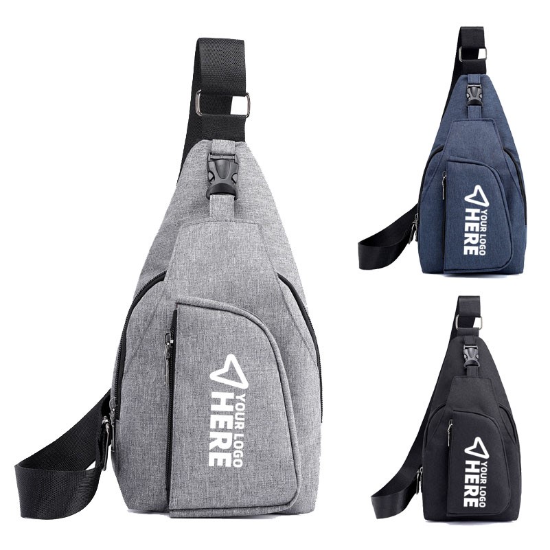 Multi-Purpose Chest Bag Nylon Water-Resistant Shoulder Bag
