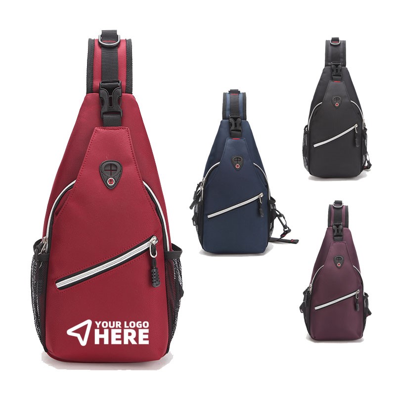 Men's Chest Bag Fashion Casual Trend Lightweight Large Capacity Multi-Use Crossbody Bag