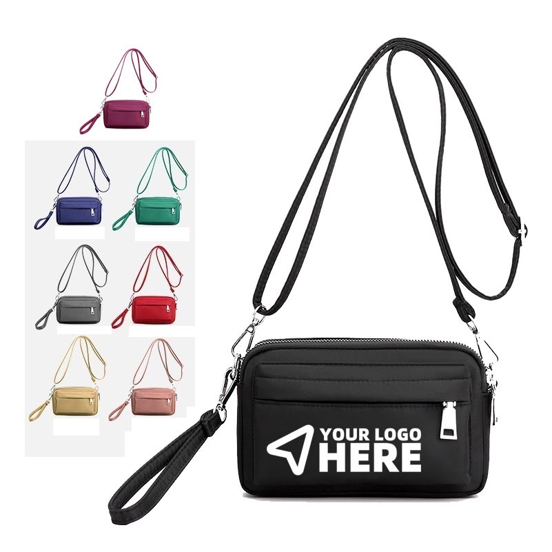 Nylon Lightweight Compact Korea Simple Fashion Travel Shoulder Crossbody Bag