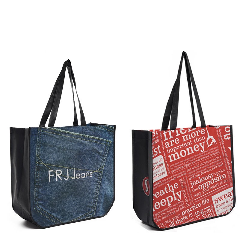 Laminating Colour Printing Round Corner Bag Non-Woven Bag