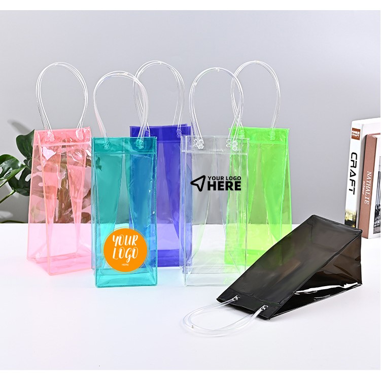 PVC Handbags Wine Bags Colourful