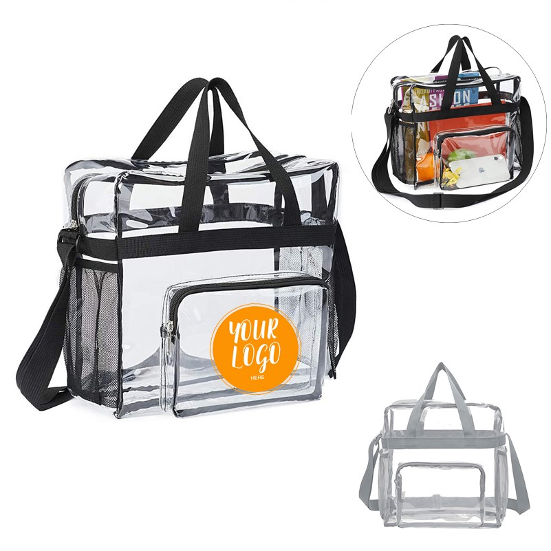 Transparent PVC large capacity luggage bag portable handheld travel cold wash bag
