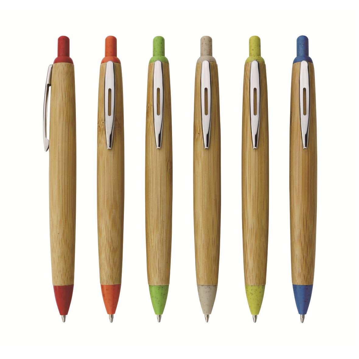 Customizable Promotional Bamboo Ballpoint Pen