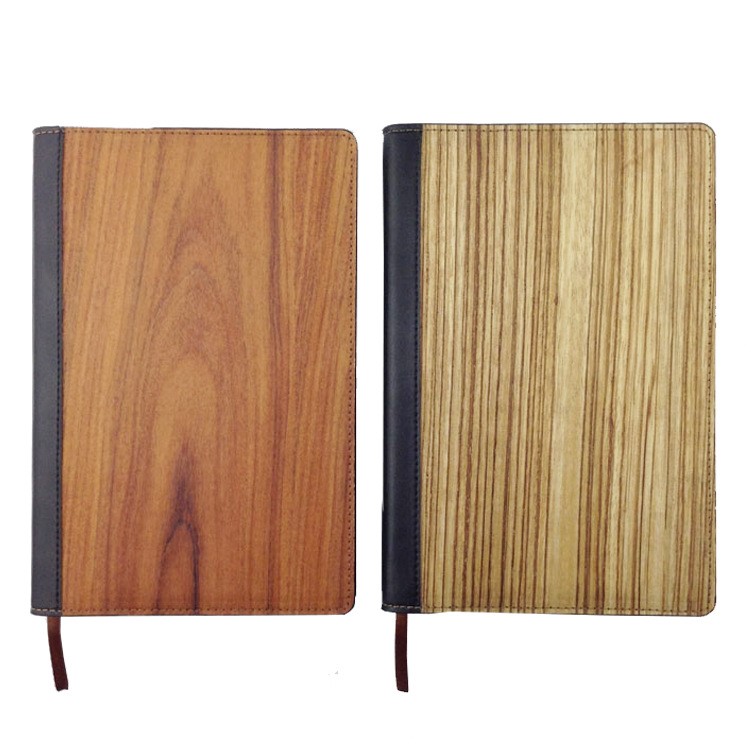 Mini Portable Wooden Shell Daily Writing Notebook A6