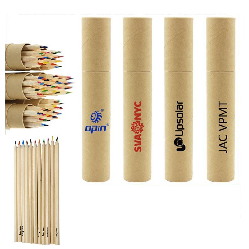 12 Colors Student Artist Painting Drawing Pencils