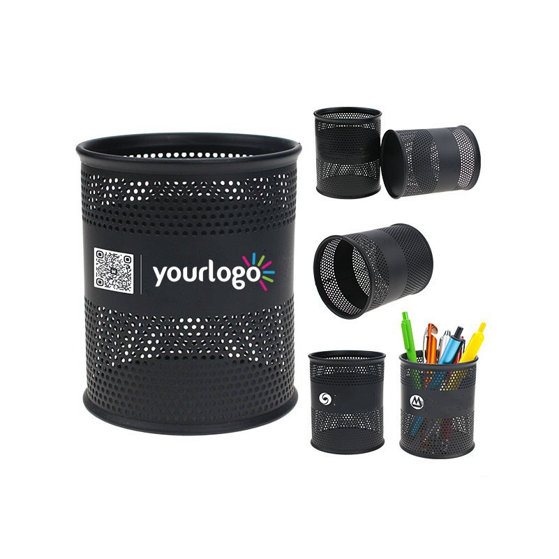 Metal Mesh Pen Holder