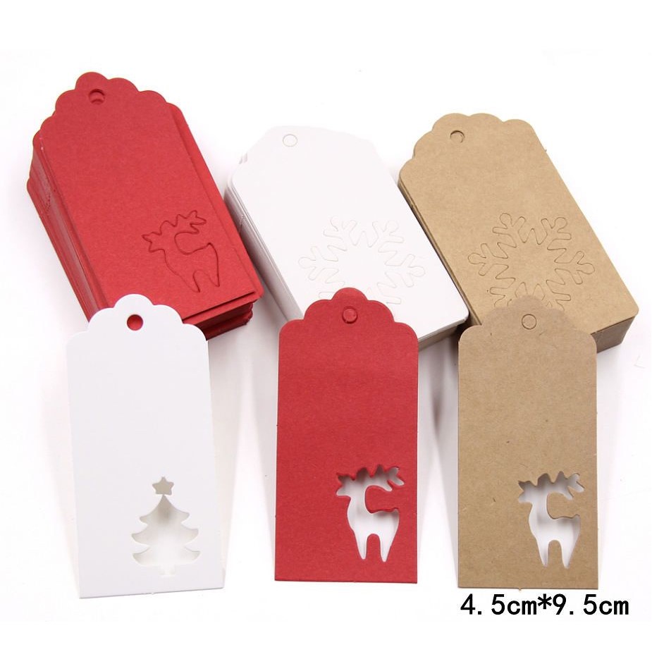 Blank Hanging Decorative Gift Label Cards