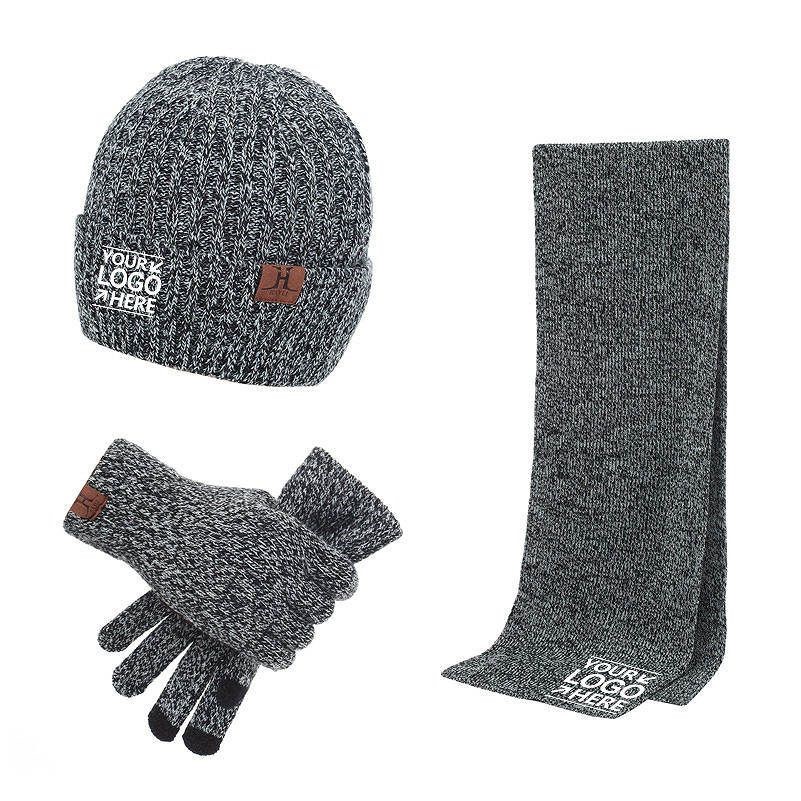 Thick Warm Cold Weather Thermal Winter Wear Three-Piece Suit